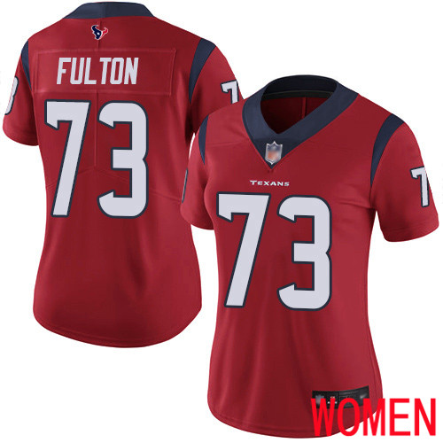 Houston Texans Limited Red Women Zach Fulton Alternate Jersey NFL Football #73 Vapor Untouchable->youth nfl jersey->Youth Jersey